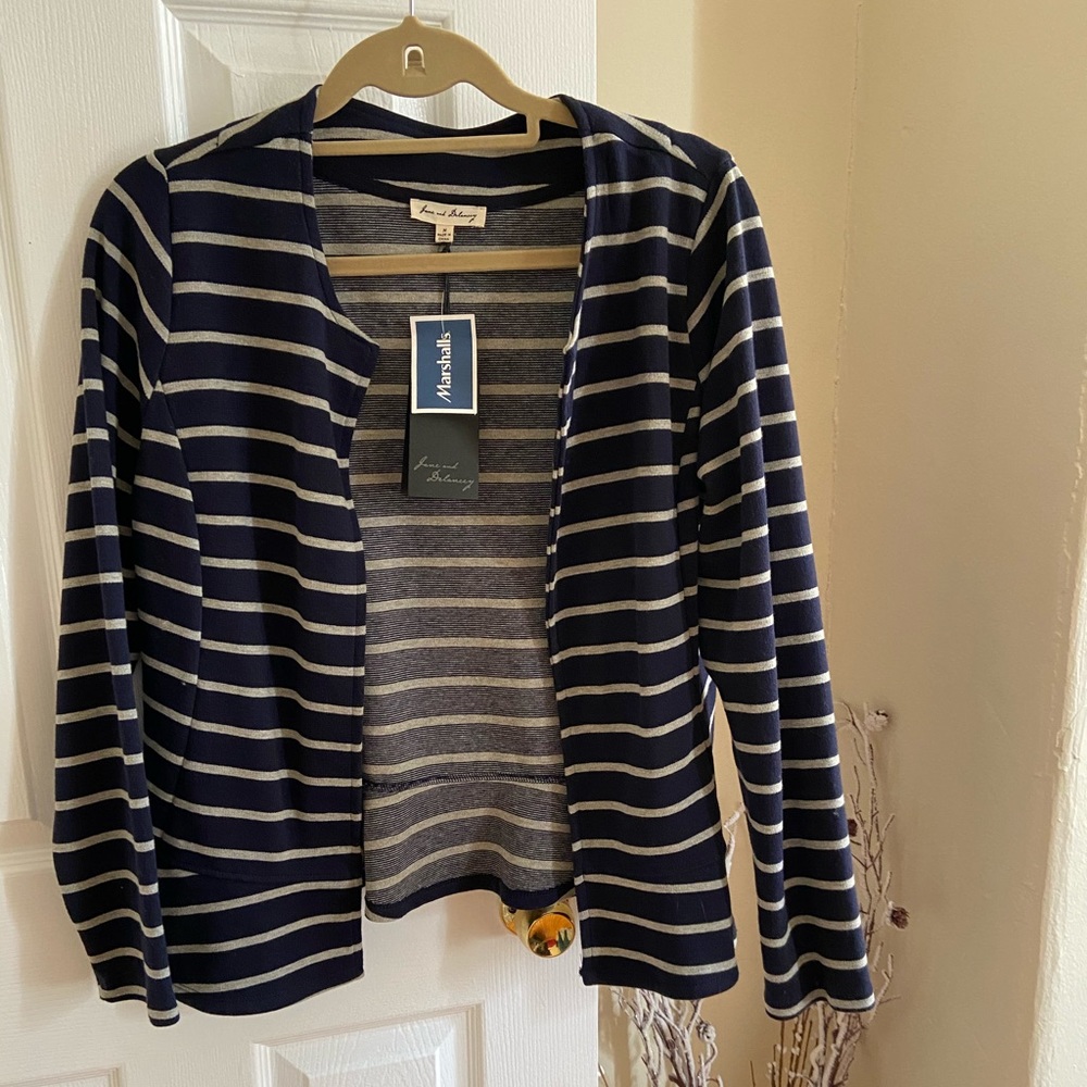 Blue Stripped Blazer